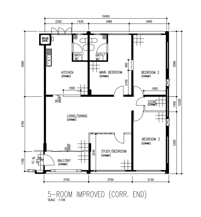 977 Jurong West Street 93 – floor plan