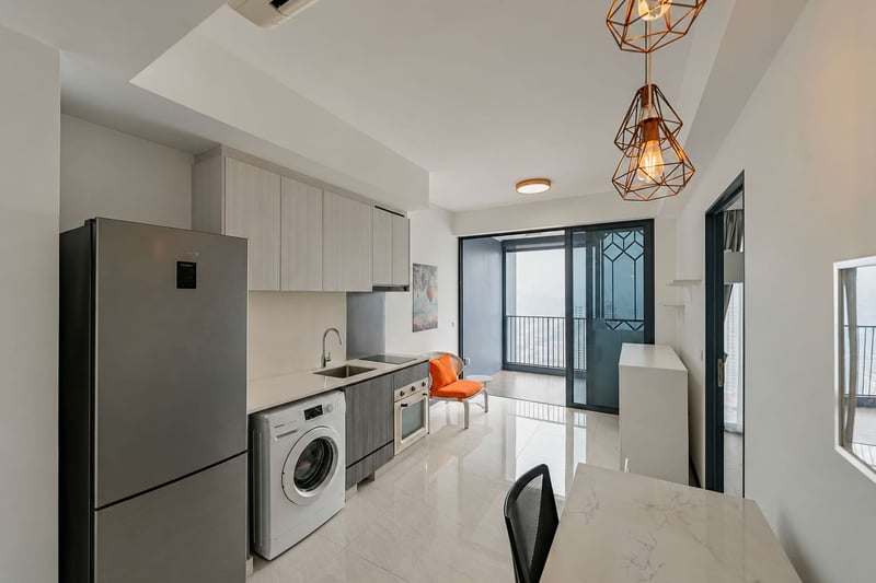 Gem Residences – Living Kitchen_1D