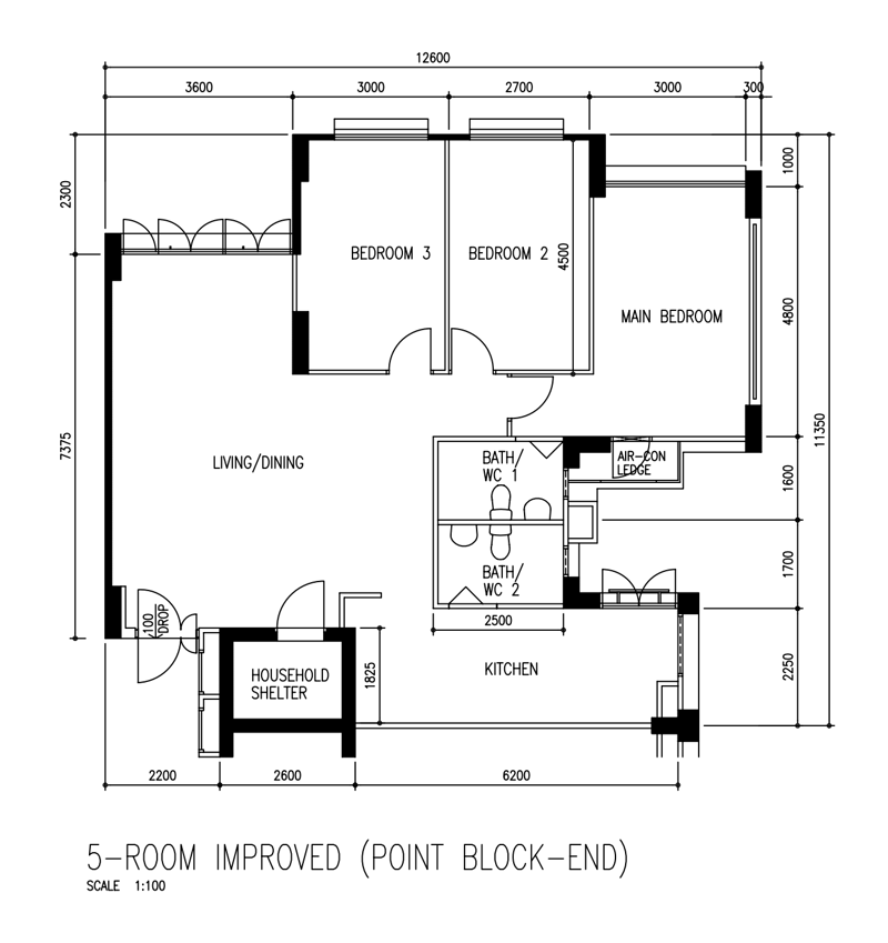 984D Buangkok Link – floor plan