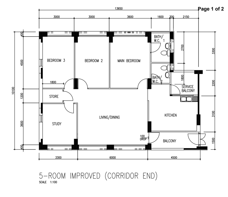 615 Choa Chu Kang Street 62 – floor plan