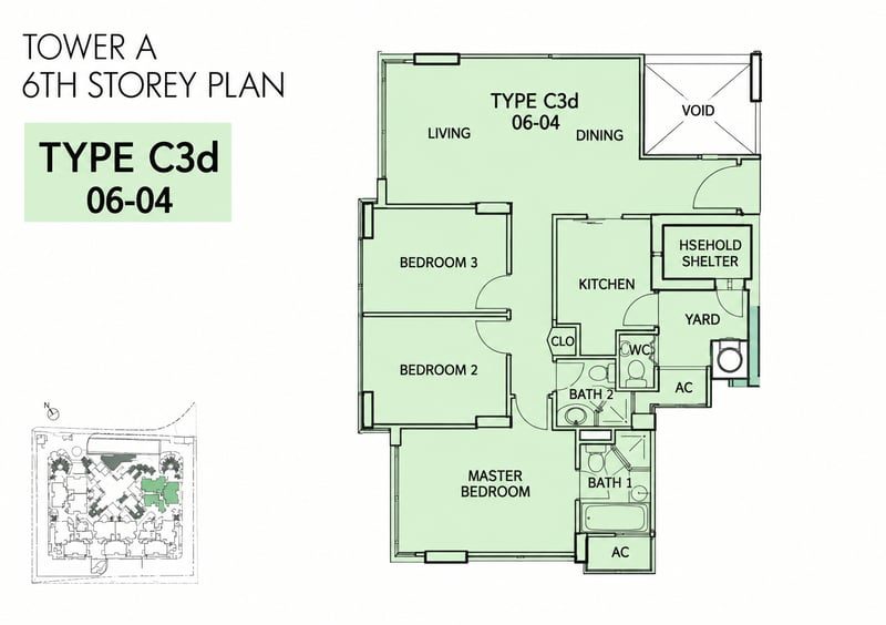 Blue Horizon – floor plan