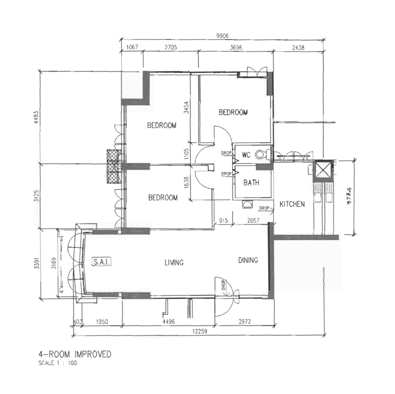 101 Whampoa Drive – floor plan