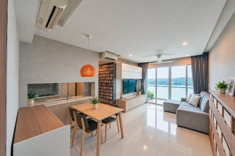 Waterview – Living Dining_1A