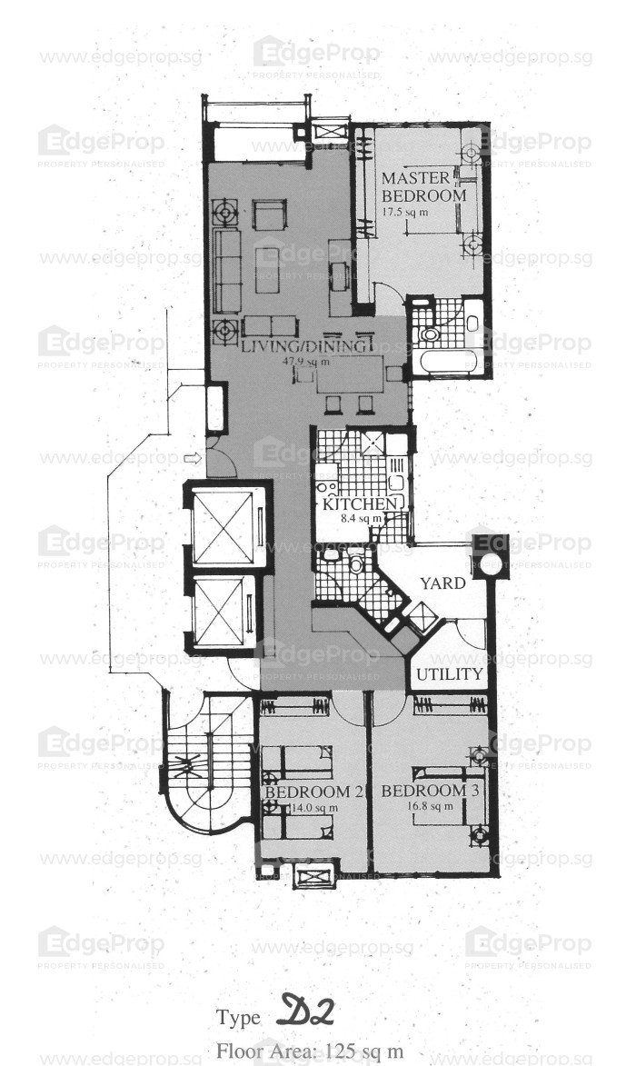 Bishan Park Condominium – floor plan