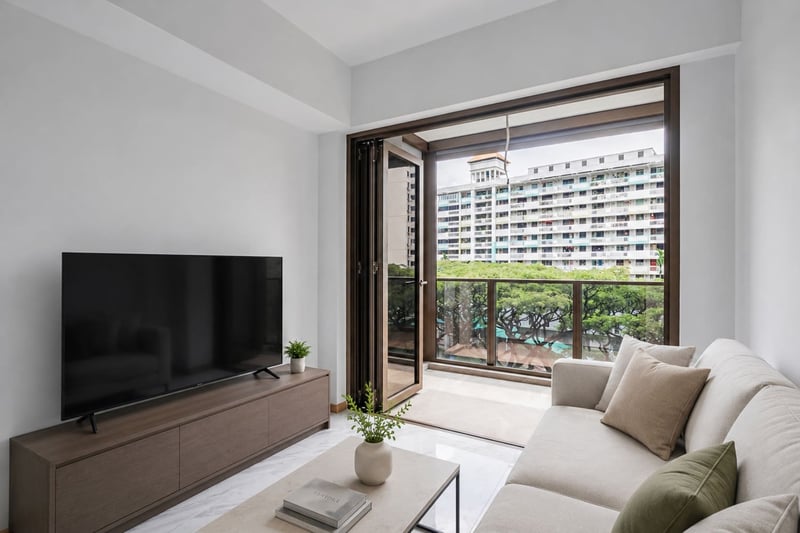 The Landmark – Living Room 1