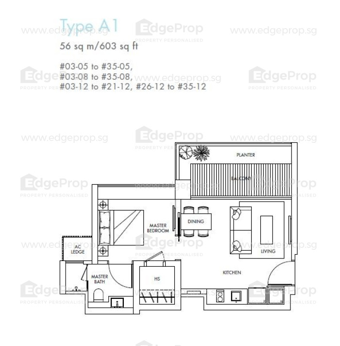 Spottiswoode Residences – floor plan