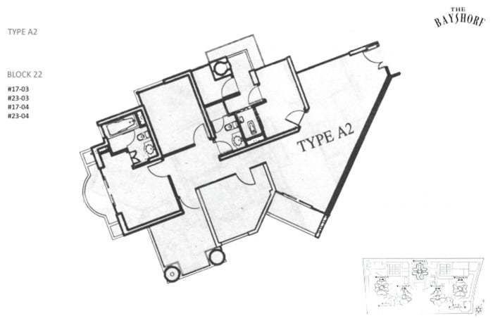 The Bayshore – floor plan