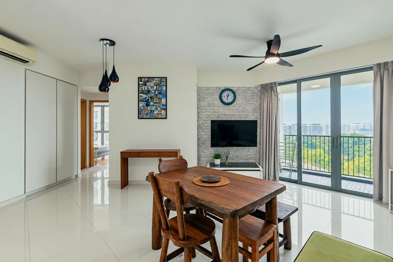 Eight Courtyards – Living Dining_1B