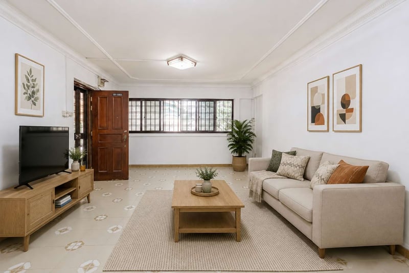 435 Jurong West Street 42 – Living Room 2