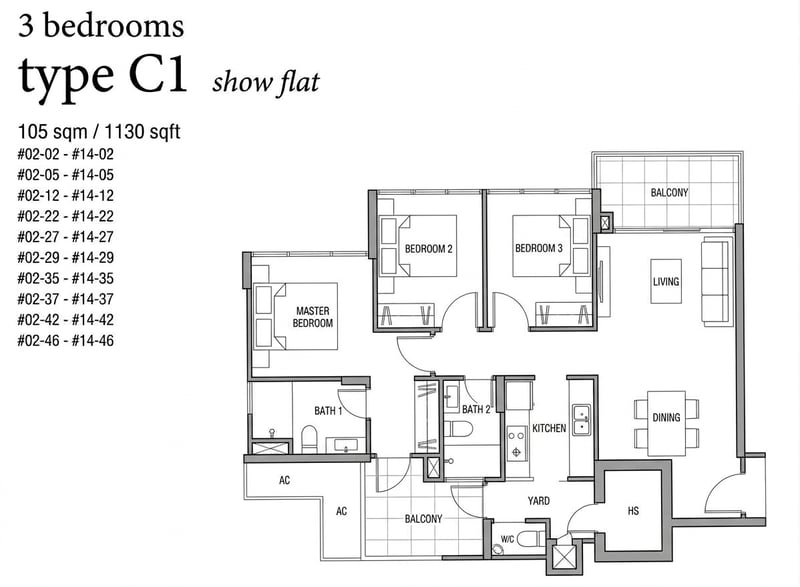 Waterview – floor plan