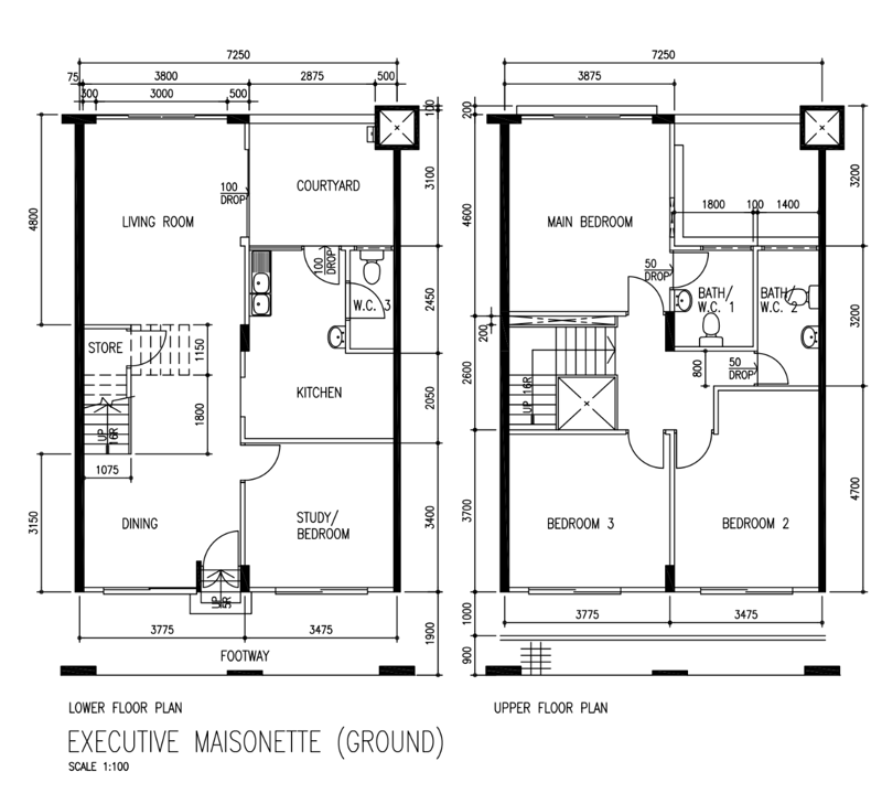 138 Petir Road – floor plan