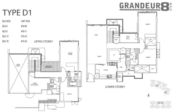 Grandeur 8 – floor plan