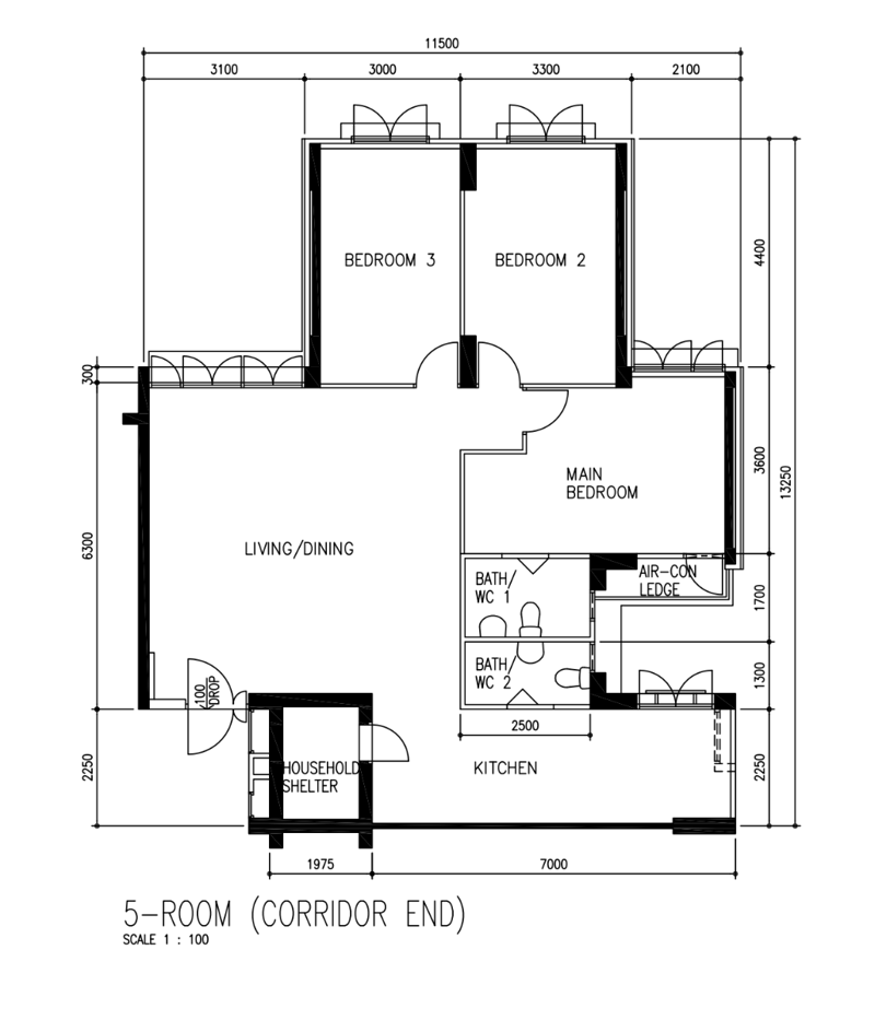 275A Jurong West Street 25 – floor plan