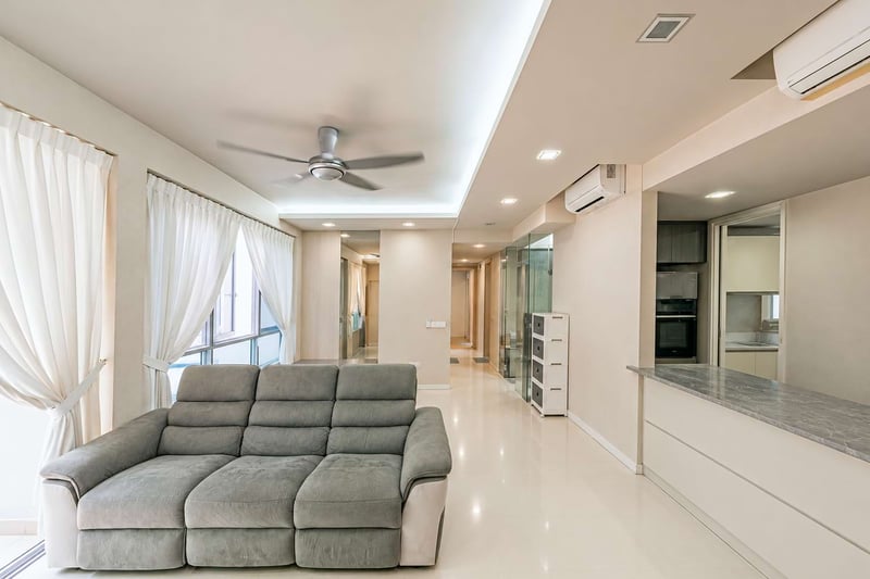 Ferraria Park Condominium – Living Room_1A