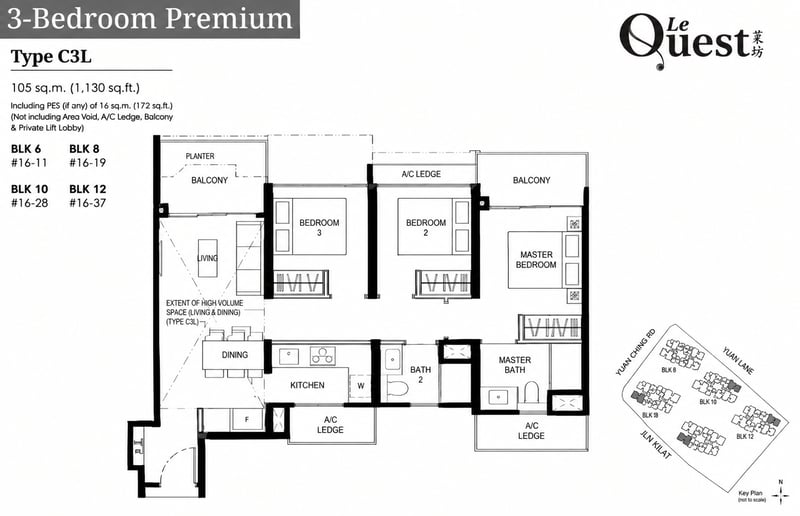 Le Quest – floor plan