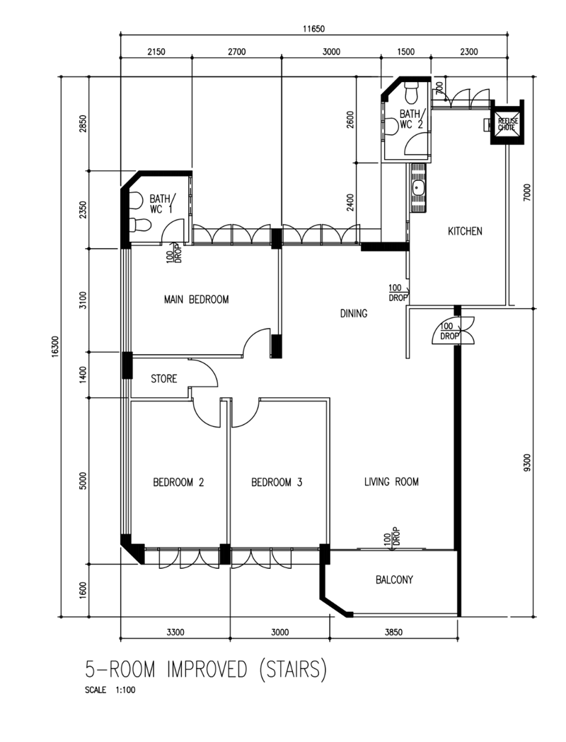 234 Jurong East Street 21 – floor plan