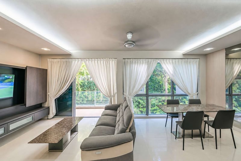 Ferraria Park Condominium – Living Room_1C