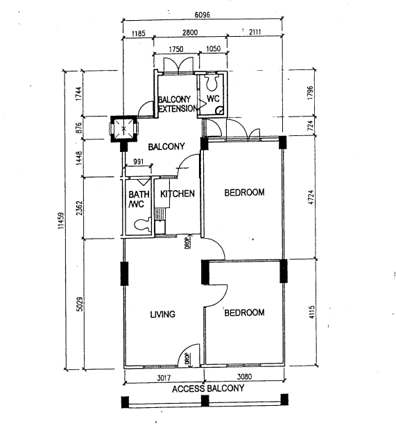 84 Commonwealth Close – floor plan