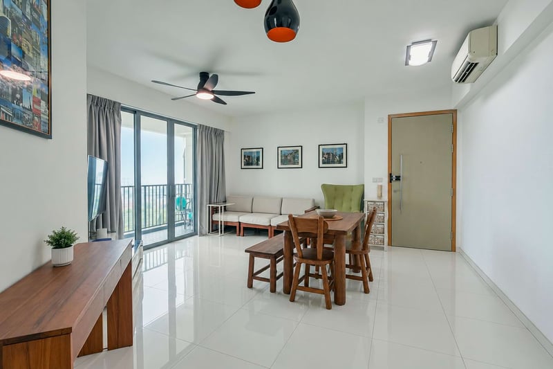 Eight Courtyards – Living Dining_1A