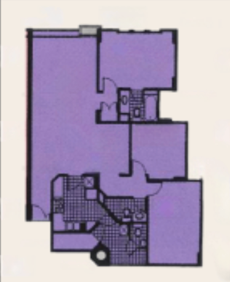 Jervois Lodge – floor plan
