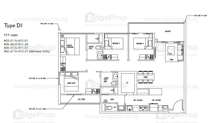 Forestville – floor plan