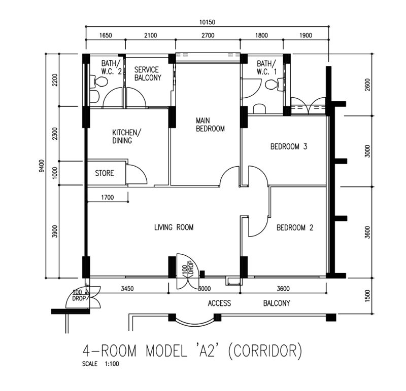 508 Jelapang Road – floor plan