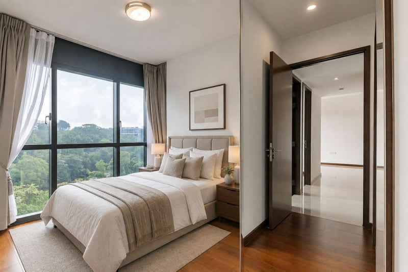 Normanton Park – Master Bedroom 1