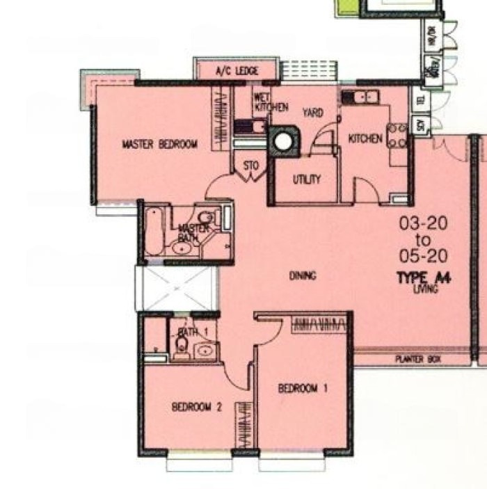 The Floravale – floor plan