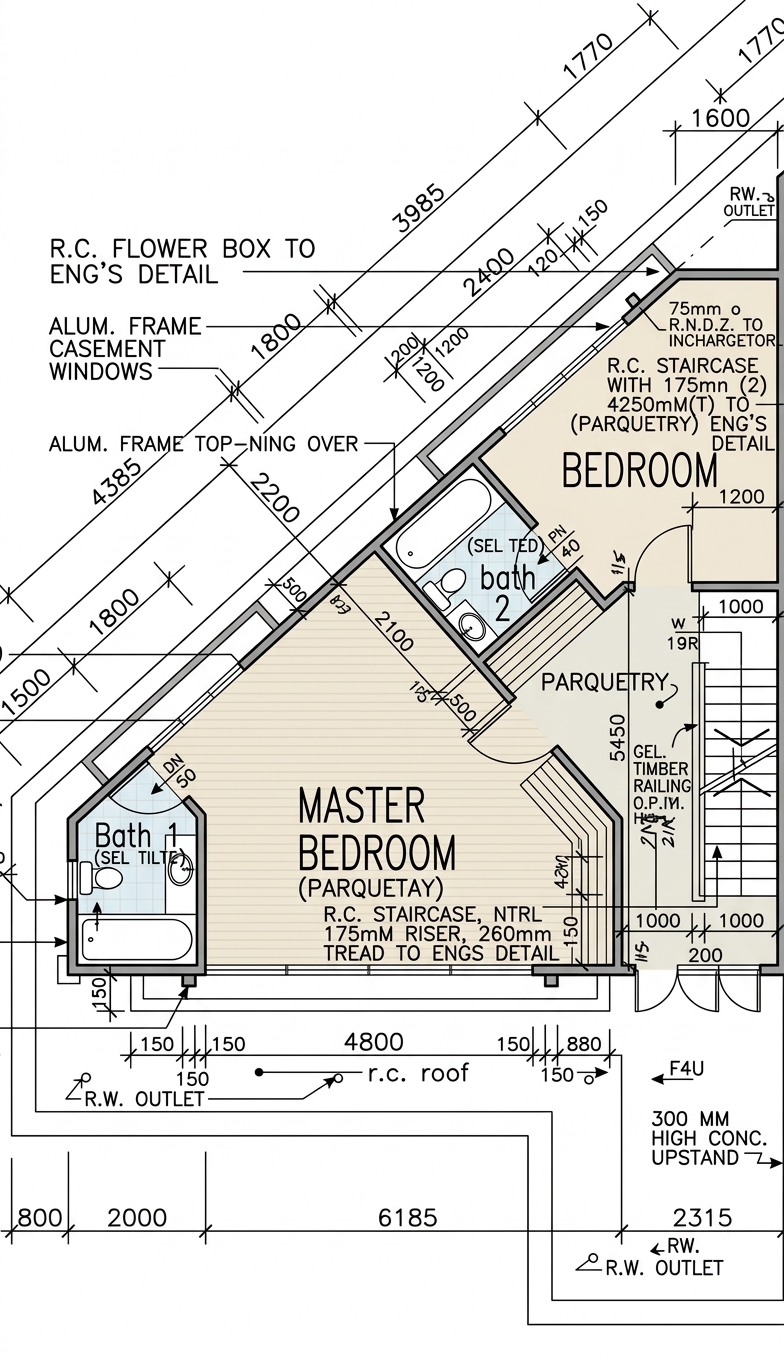 Lorong Kilat – floor plan