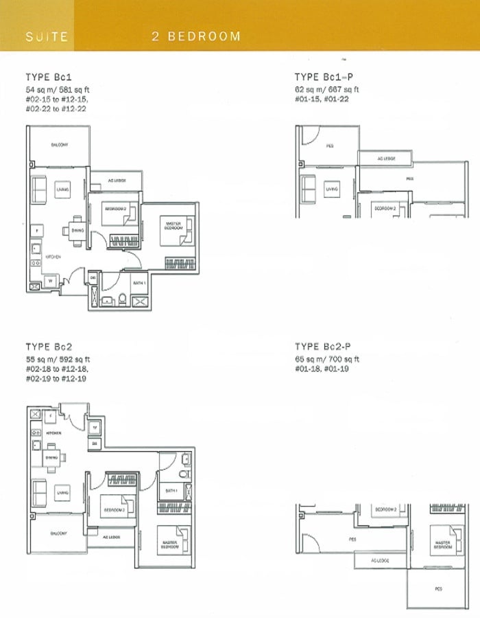 The Glades – floor plan