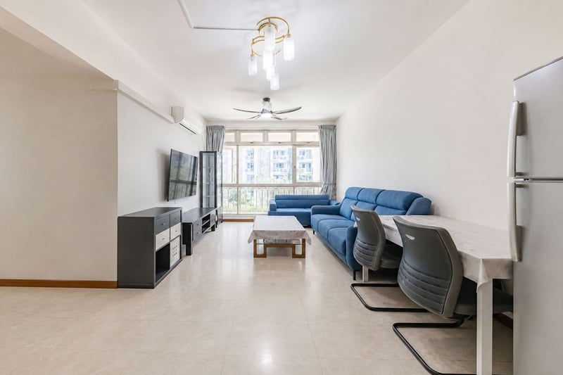 The Gardens at Bishan – Living Room 1