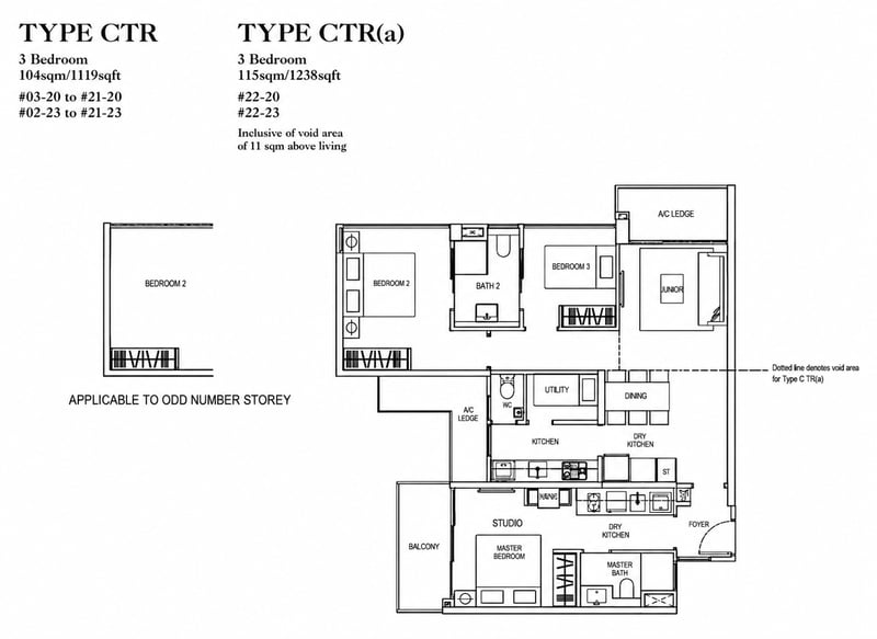 Rivertrees Residences – floor plan