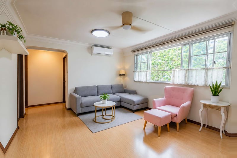 693 Hougang Street 61 – Living Room_1B