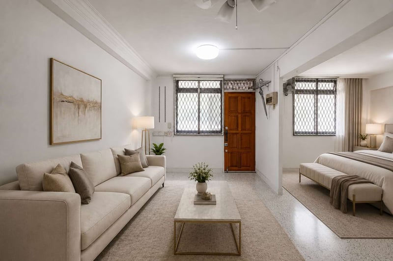 1 Everton Park – Living Room 1