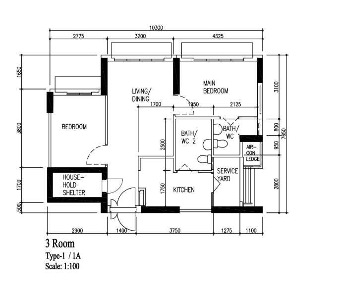 413C Northshore Drive – floor plan