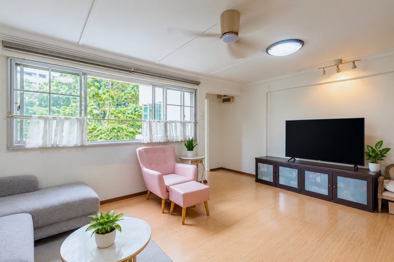 693 Hougang Street 61 – Living Room_1A