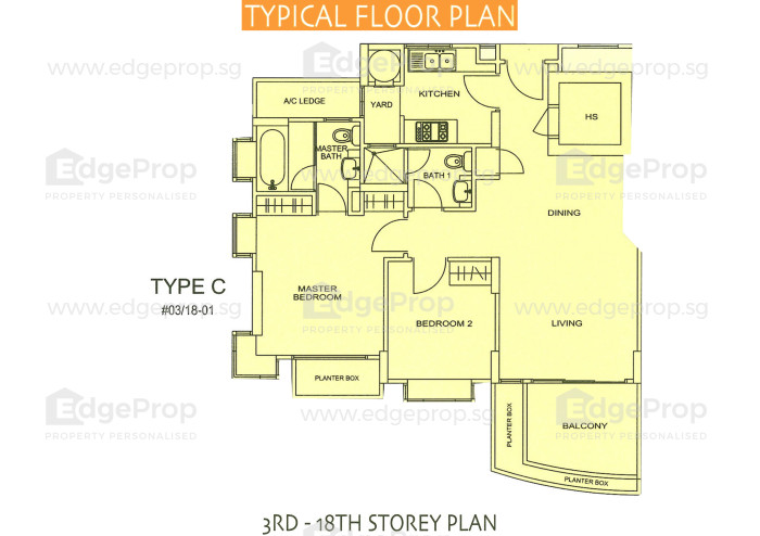 Papillon – floor plan