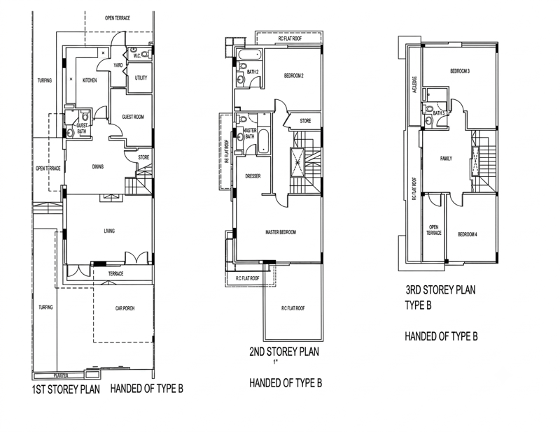Bukit Villas – floor plan