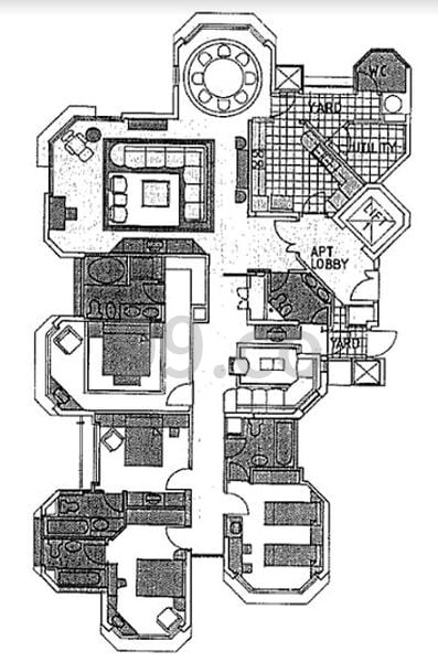 D'grove Villas – floor plan