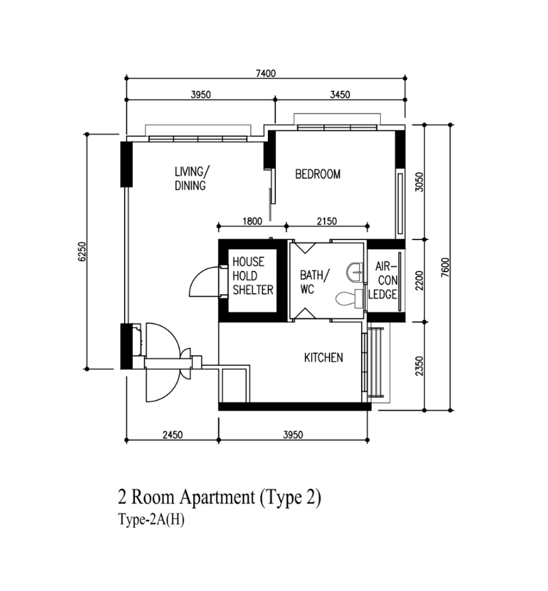 462D Yishun Avenue 6 – floor plan