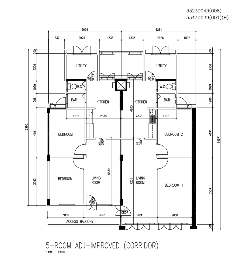 129 Bukit Merah View – floor plan