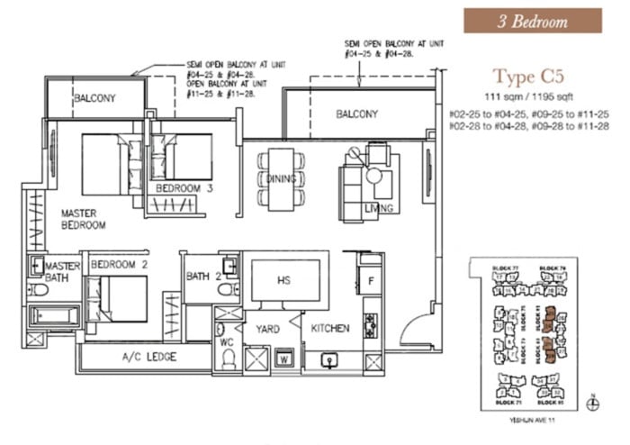 The Canopy – floor plan