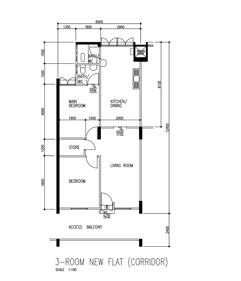 180 Bukit Batok West Avenue 8 – floor plan