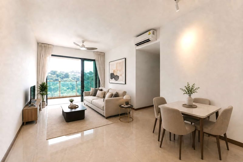 Normanton Park – Living Room 1