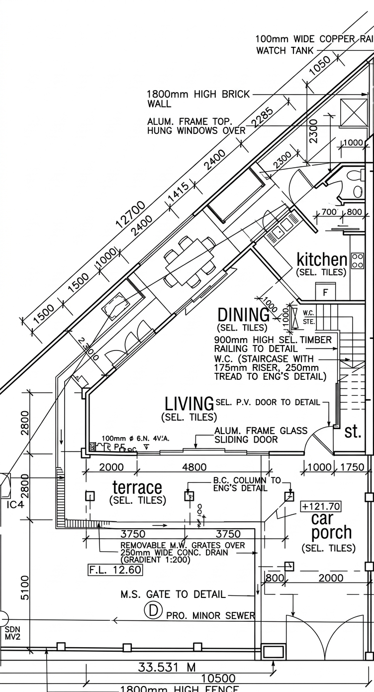 Lorong Kilat – floor plan 2