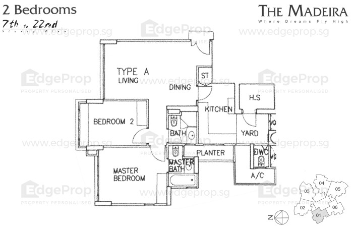 The Madeira – floor plan