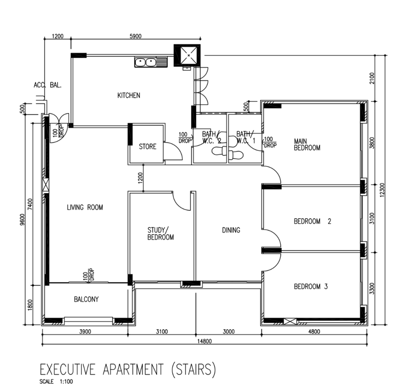 906 Jurong West Street 91 – floor plan