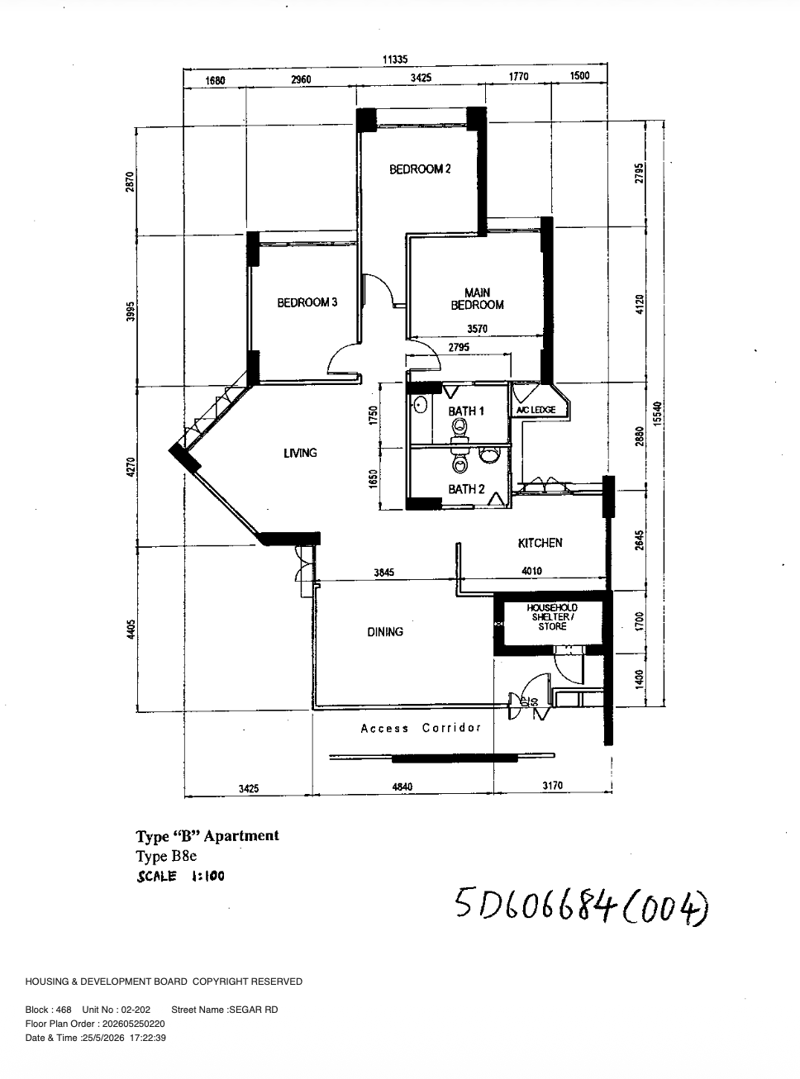 468 Segar Road – floor plan