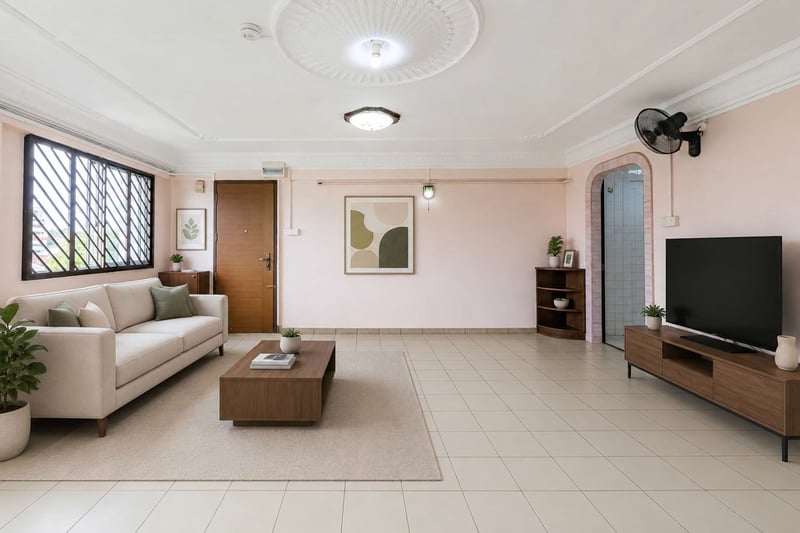 662 Yishun Avenue 4 – Living Room 2