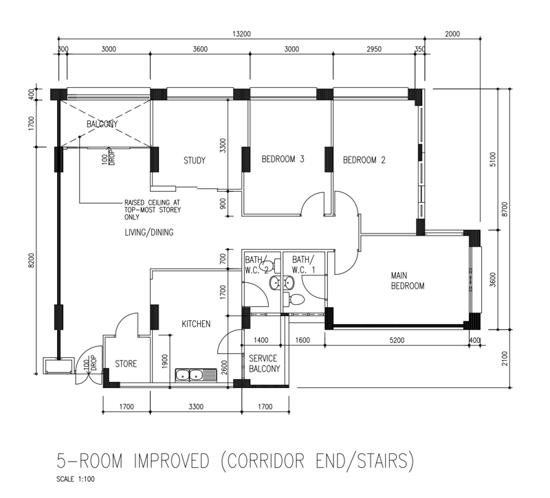 809 Woodlands Street 81 – floor plan